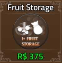 +1 Kho Chứa (Fruit Storage)